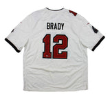 Tom Brady Signed Tampa Bay Buccaneers Nike Game White NFL Jersey