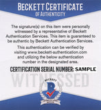 DJ CHARK SIGNED AUTOGRAPHED CUSTOM COLLEGE STYLE JERSEY BECKETT COA #V55471