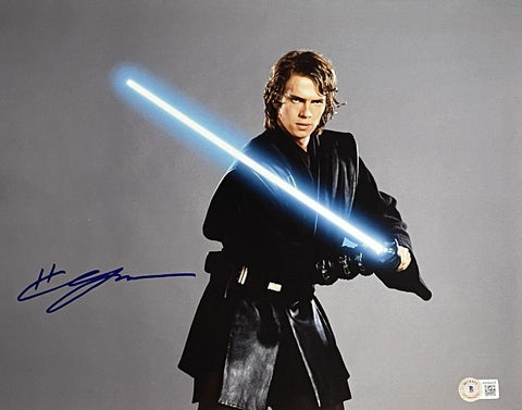 Hayden Christensen Autographed Star Wars 11x14 Photo FAN 46774