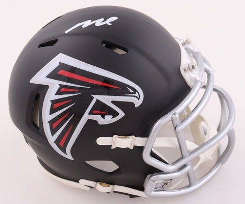 Michael Vick Signed Atlanta Falcons Speed Mini Helmet (Beckett) 4xPro Bowl Q.B.