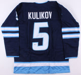 Dmitri Kulikov Signed Jets Jersey (Beckett COA) Playing career 2009-present