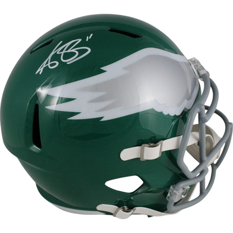 AJ Brown Autographed/Signed Philadelphia Eagles F/S TB Helmet Beckett 49058