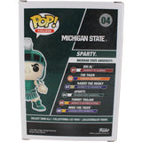 Magic Johnson Autographed/Signed Michigan State Funko Pop! #04 Beckett 49613