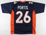 Clinton Portis Signed Denver Broncos Jersey Inscribed "02 ROY" (Beckett COA) R.B