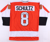 Dave Schultz Signed Philadelphia Flyers Jersey Inscribed "The Hammer" (SI Holo)