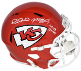 PATRICK MAHOMES & MECOLE HARDMAN SIGNED CHIEFS SUPER BOWL LVIII FULL SIZE HELMET