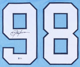 Lawrence Taylor Signed North Carolina Tar Heels Jersey (Beckett Holo ) Giants LB