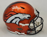 JOHN ELWAY SIGNED DENVER BRONCOS FLASH SPEED AUTHENTIC HELMET BECKETT