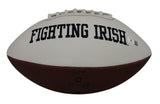 Jeremiah Owusu-Koramoah Autographed Notre Dame Logo Football BAS 34748