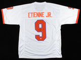 Travis Etienne Signed Clemson Tigers Jersey (Beckett COA) Jaguars 1st Rnd Pck RB