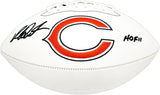 RICHARD DENT AUTOGRAPHED SPEED FOOTBALL BEARS "HOF 11" BECKETT WITNESS 230269