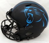 CHRISTIAN MCCAFFREY AUTOGRAPHED PANTHERS BLACK ECLIPSE FULL SIZE HELMET 185909