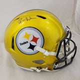 ROMAN WILSON SIGNED STEELERS F/S FLASH SPEED AUTHENTIC HELMET BECKETT QR