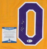 Kyle Kuzma Signed Los Angeles Lakers Jersey (Beckett COA) 2020 NBA Champs