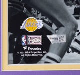 Kareem Abdul-Jabbar Signed Framed 11x14 LA Lakers Basketball Photo Fanatics