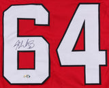 Joseph Blandisi Signed Devils Jersey (Frst Class Autographs) New Jersey Center
