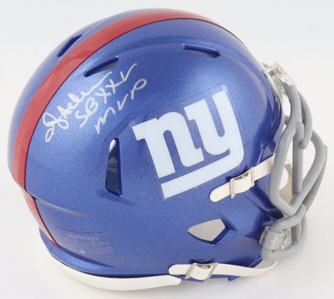 Ottis Anderson Signed New York Giants Mini Helmet Inscribed SB XXV MVP (JSA COA)