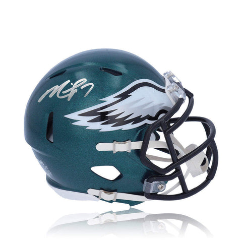 Michael Vick Philadelphia Eagles Autographed Speed Mini-Helmet Beckett