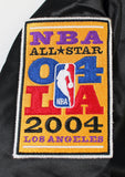 Lakers Shaquille O'Neal Signed Black NBA Champs M&N Bomber Jacket BAS Witnessed