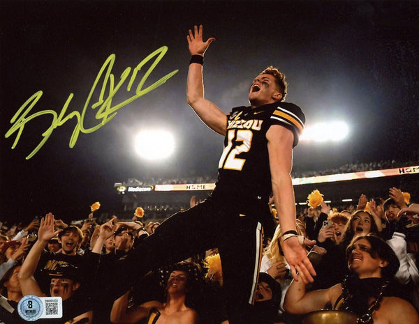 BRADY COOK SIGNED AUTOGRAPHED MISSOURI TIGERS 8X10 PHOTO BECKETT