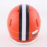 Ozzie Newsome Signed Cleveland Browns Speed Mini Helmet (JSA COA) 3xPro Bowl T.E