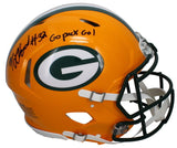 MarShawn Lloyd Autographed "Go Pack Go" Authentic Helmet Beckett / GDL LE 1/32