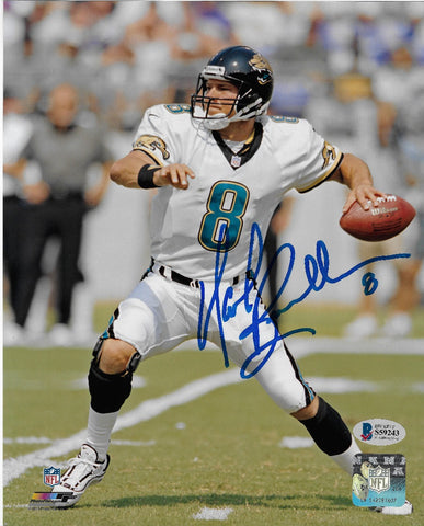 Mark Brunell Autographed Jacksonville Jaguars 8x10 Photo Beckett Witnessed
