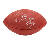 Derrick Brooks Signed Tampa Bay Buccaneers Wilson Authentic Football w- Bucs