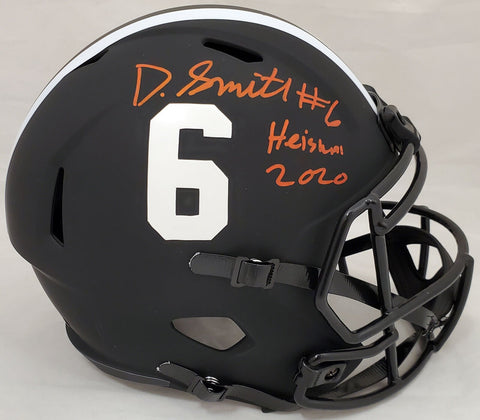 DEVONTA SMITH AUTOGRAPHED ALABAMA ECLIPSE FULL SIZE HELMET HEISMAN BECKETT 89557