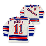 Mark Messier Autographed New York Rangers Mitchell & Ness Hockey Jersey Beckett