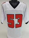 Olakunle Fatukasi Signed Tampa Bay Buccaneers Jersey (JSA COA) Ex-Rutgers LB