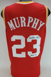 Calvin Murphy Signed Houston Rockets Jersey (JSA COA) All-Rookie First Team 1971