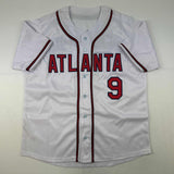 Autographed/Signed Terry Pendleton Atlanta White Baseball Jersey JSA COA