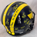 MICHIGAN SIGNED SPEED AUTHENTIC HELMET - JJ McCARTHY BLAKE CORUM & MORE W/ INS.