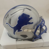 JAMESON WILLIAMS SIGNED DETROIT LIONS THROWBACK SPEED MINI HELMET JSA COA