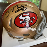 Jerry Rice Autographed Signed San Francisco 49ers Mini Helmet Beckett