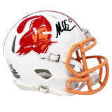 Mike Evans Tampa Bay Buccaneers Signed Riddell Throwback Mini Helmet BAS