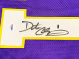 MINNESOTA VIKINGS DAUNTE CULPEPPER AUTOGRAPHED PURPLE JERSEY PSA/DNA 234957