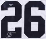 Saquon Barkley Signed Penn State Nittany Lions Jersey (PSA COA) N.Y.Giants R.B.