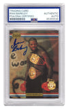 Iran Barkley Signed 1991 Ringlords Boxing Card #25 - (PSA Encapsulated)