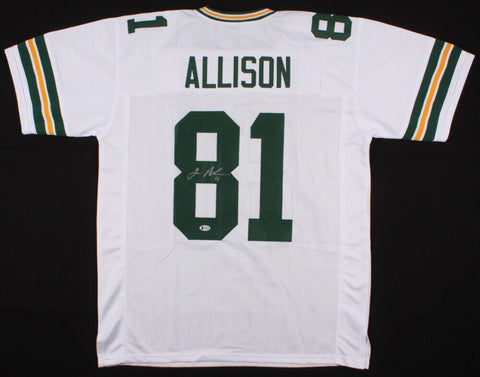 Geronimo Allison Signed Green Bay Packers Jersey (Beckett COA) Wide Receiver