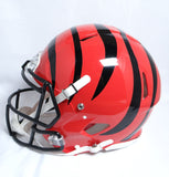 Ja'Marr Chase Autographed Bengals F/S Speed Authentic Helmet -Beckett W Hologram