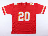 Deron Cherry Signed Kansas City Chief Jersey (PSA COA) 6xPro Bowl Defensive.Back