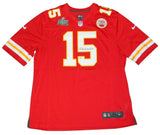 PATRICK MAHOMES SIGNED KANSAS CITY CHIEFS #15 NIKE SUPER BOWL LV JERSEY BECKETT