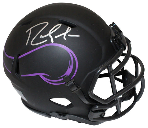 Randy Moss Signed Minnesota Vikings Eclipse Mini Helmet Beckett 40218