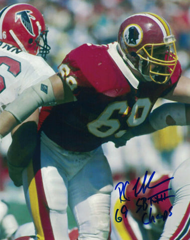 R.C. Thielemann Autographed Washington Redskins 8x10 Photo SB Champs 27942