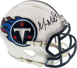 MARCUS MARIOTA AUTOGRAPHED TENNESSEE TITANS SPEED MINI HELMET BECKETT BAS 132507