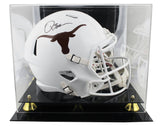 Texas Quinn Ewers Signed Full Size Speed Rep Helmet W/ Case BAS Witnessed