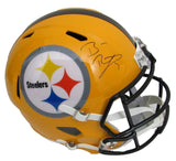 Ben Roethlisberger Signed Full Size Speed Gold Replica Helmet Steelers Fanatics