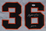 Gaylord Perry Signed San Francisco Giants Jersey (PSA/DNA) 1991 HOF Inductee